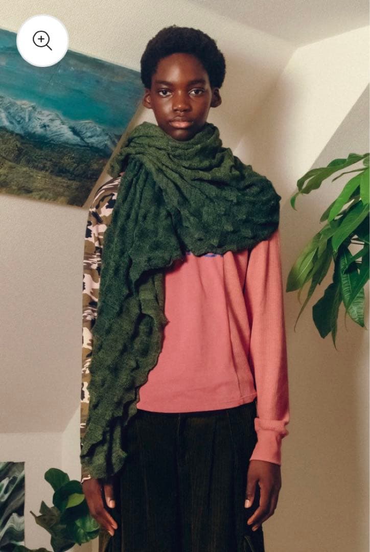 パラノイド　PARANOID Spiky scarf メンズ