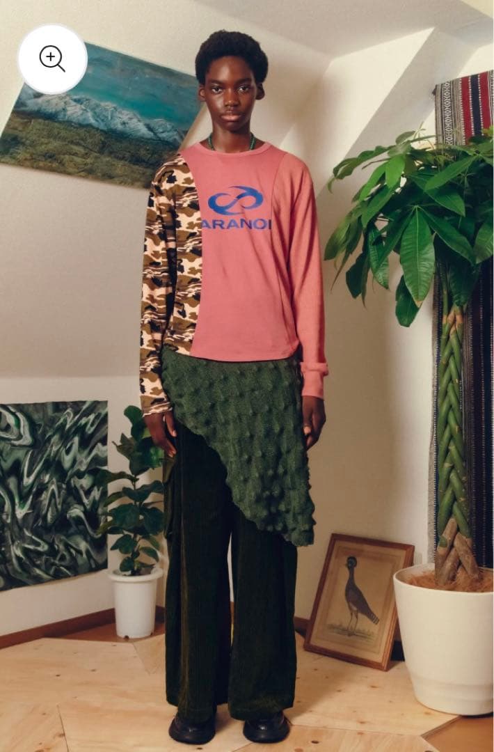 パラノイド　PARANOID Spiky scarf メンズ