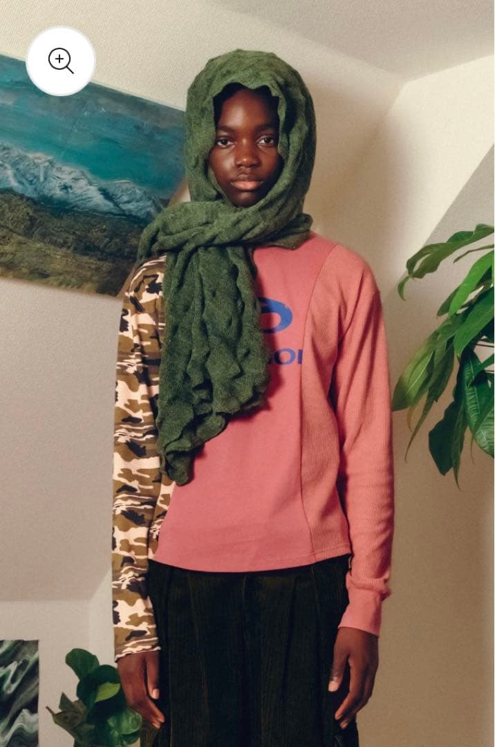 パラノイド　PARANOID Spiky scarf メンズ