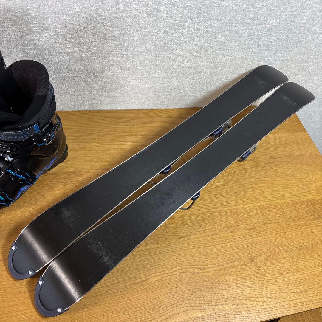 メンズ　ショートスキーセット　kissmark 27-27.5cmブーツ付