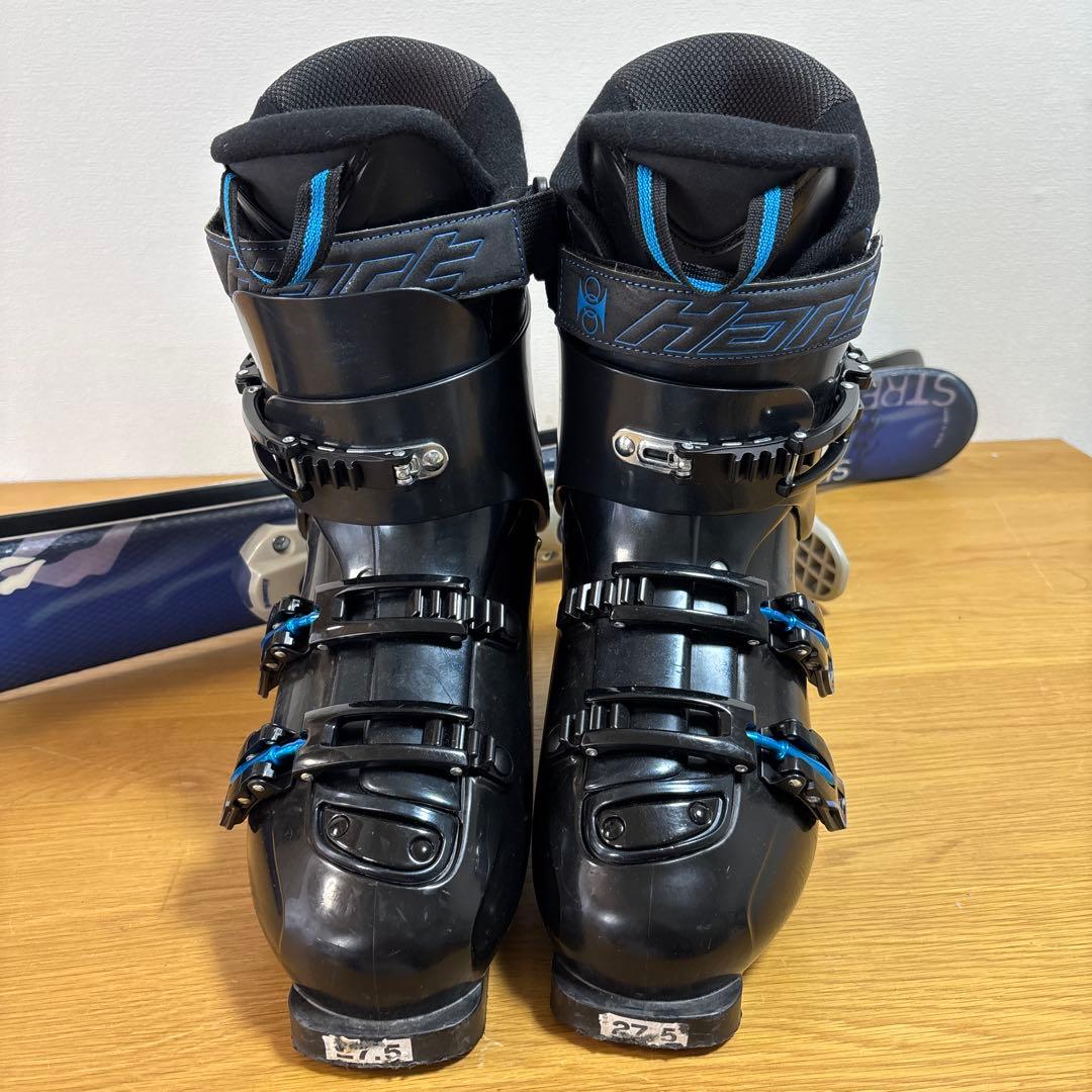 メンズ　ショートスキーセット　kissmark 27-27.5cmブーツ付