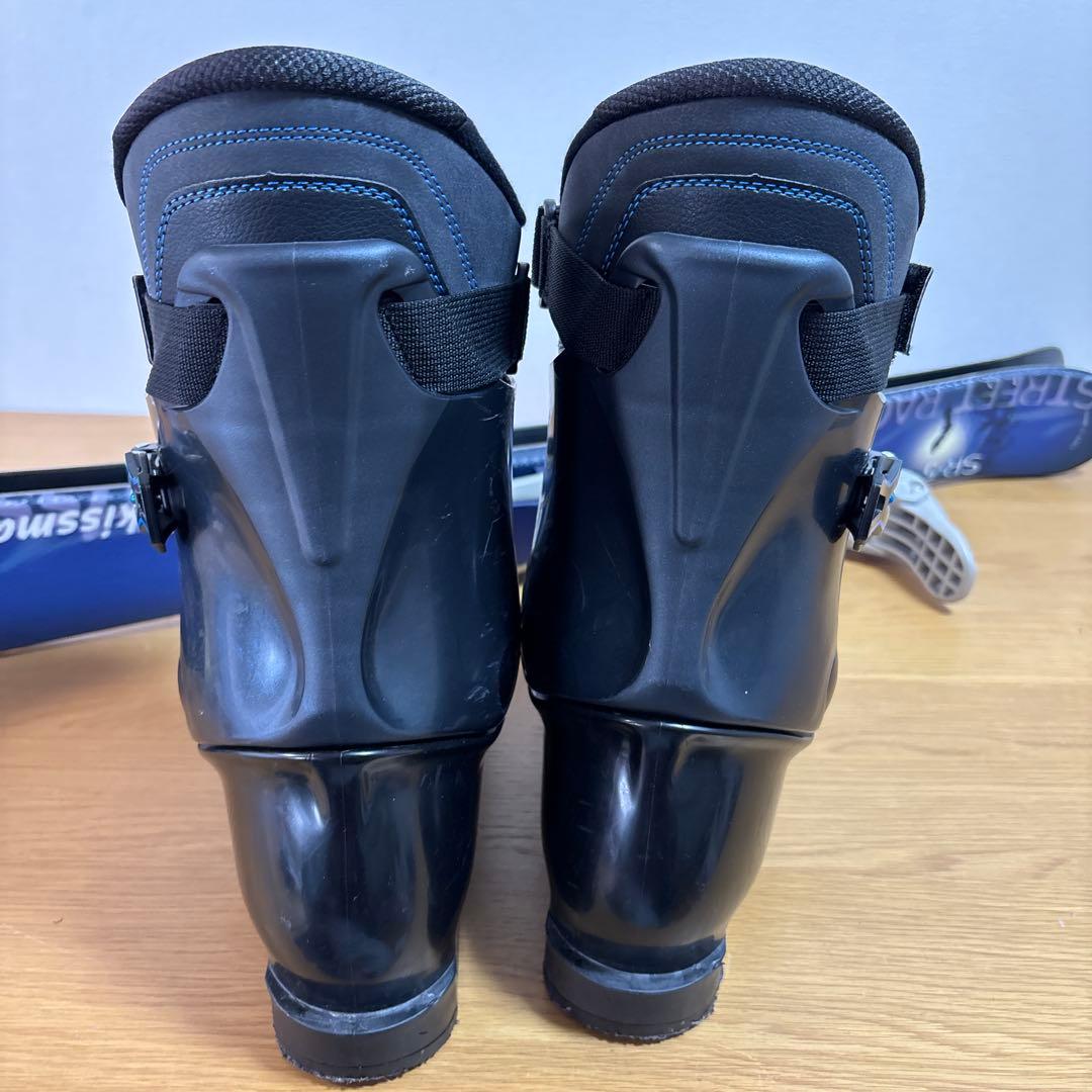 メンズ　ショートスキーセット　kissmark 27-27.5cmブーツ付