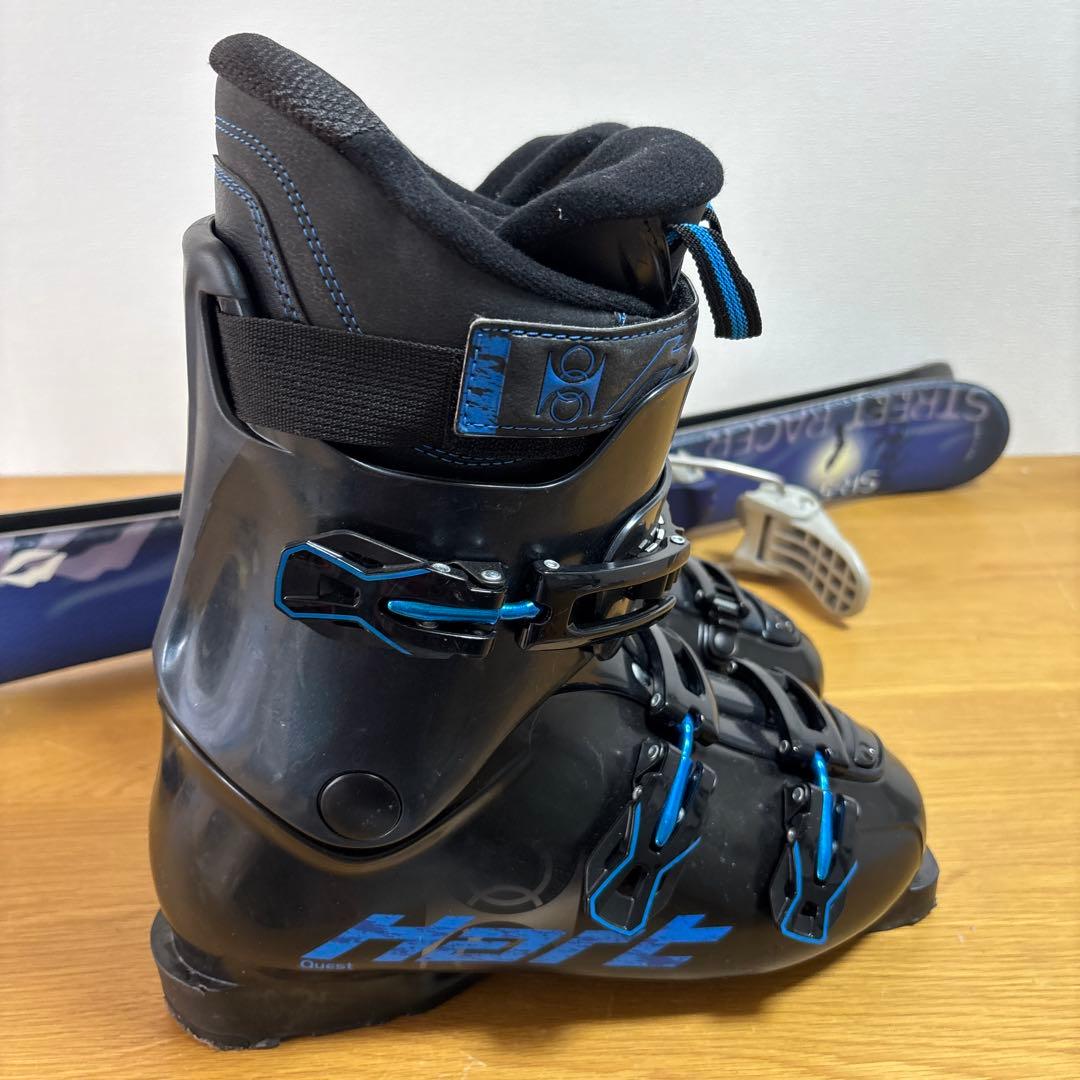 メンズ　ショートスキーセット　kissmark 27-27.5cmブーツ付