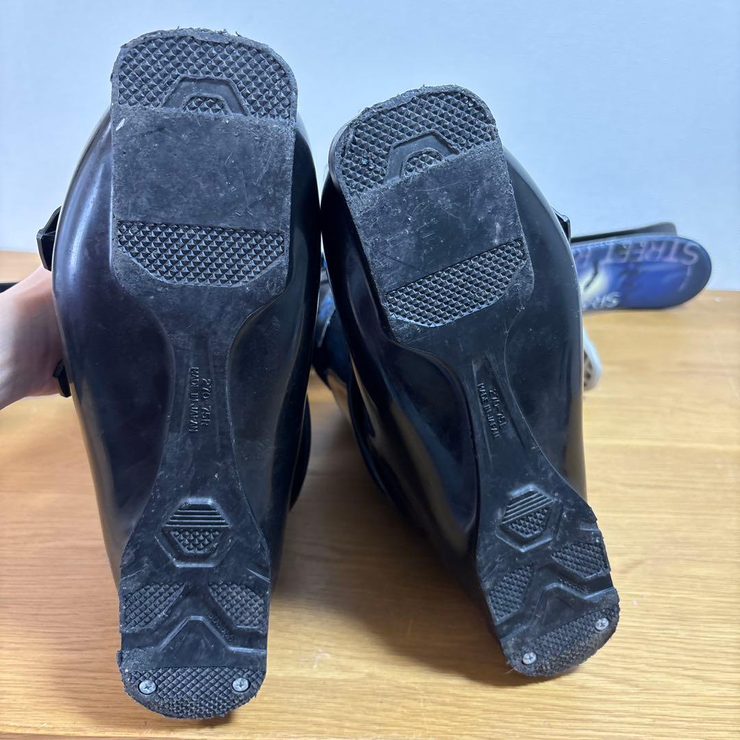 メンズ　ショートスキーセット　kissmark 27-27.5cmブーツ付