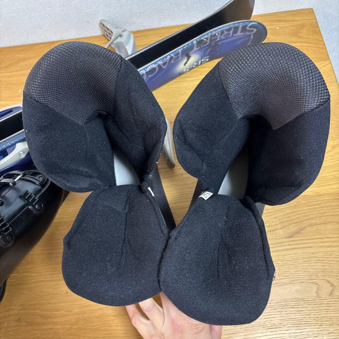 メンズ　ショートスキーセット　kissmark 27-27.5cmブーツ付