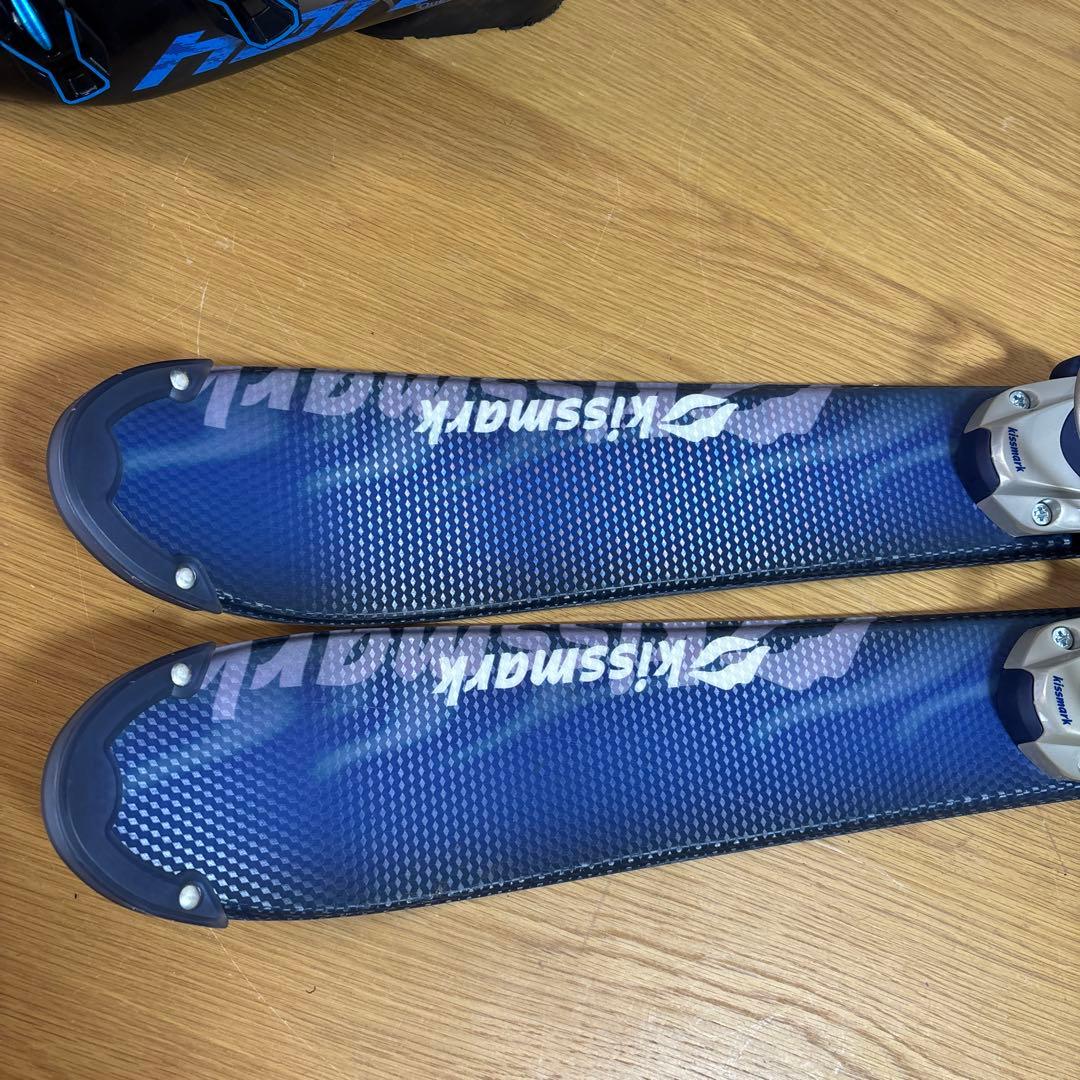 メンズ　ショートスキーセット　kissmark 27-27.5cmブーツ付