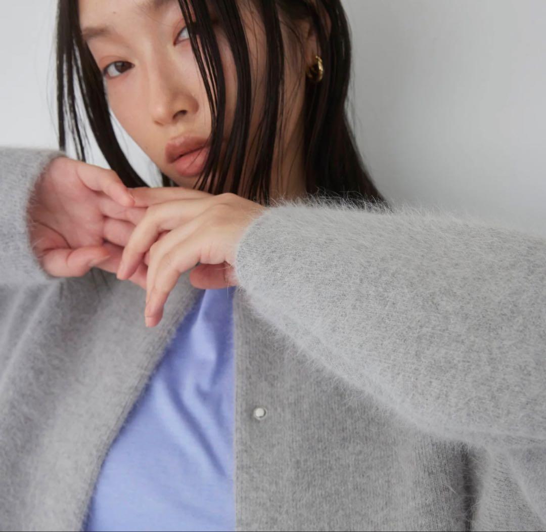 2/10まで限定値下げシールームリン　アンゴラmix 2Faceニットジャケット