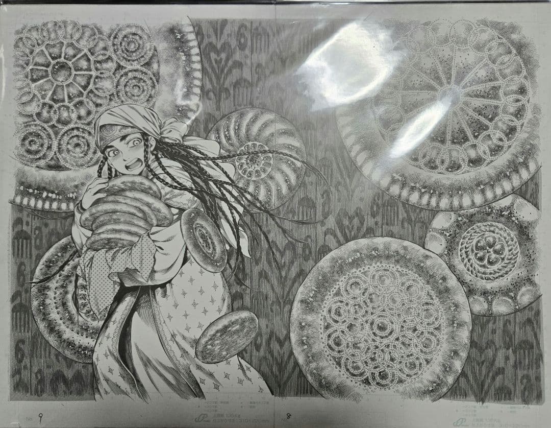 乙嫁語り　複製原稿　5枚セット　パリヤ