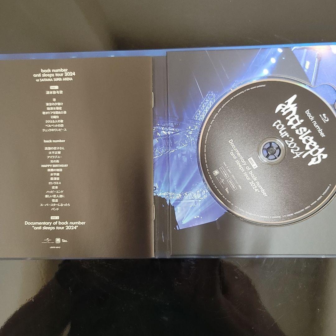 back number/\"\"anti sleeps tour 2024\"\"at…