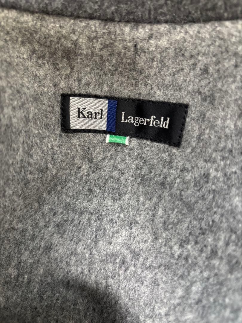 Karl Lagerfeldロングケープコート