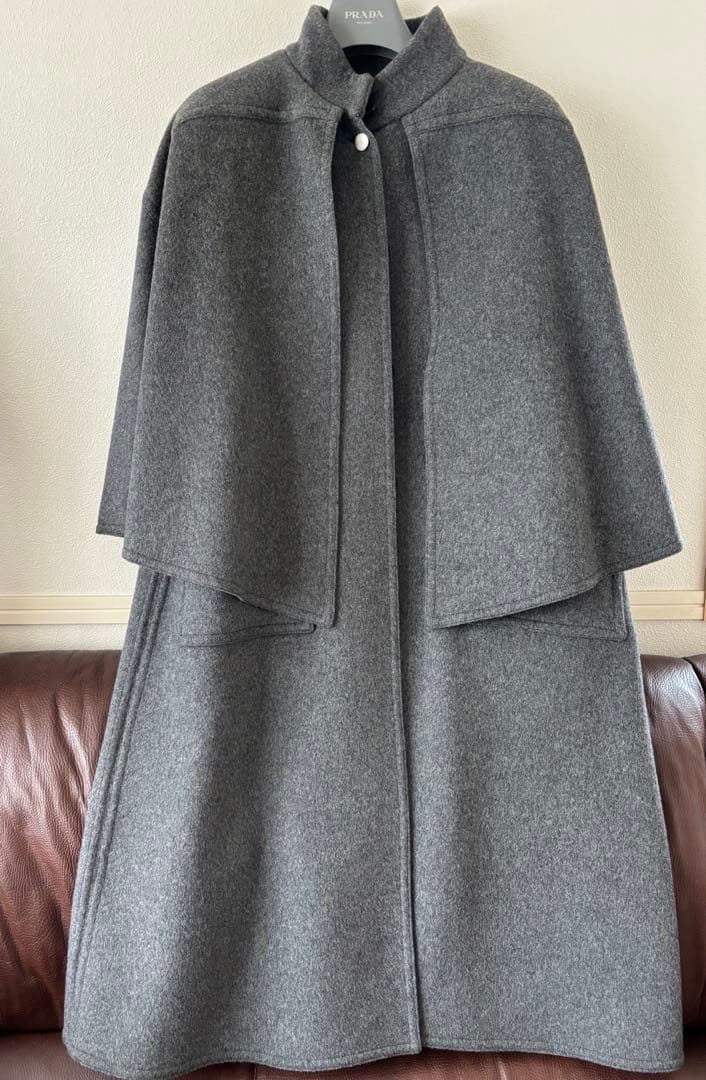 Karl Lagerfeldロングケープコート