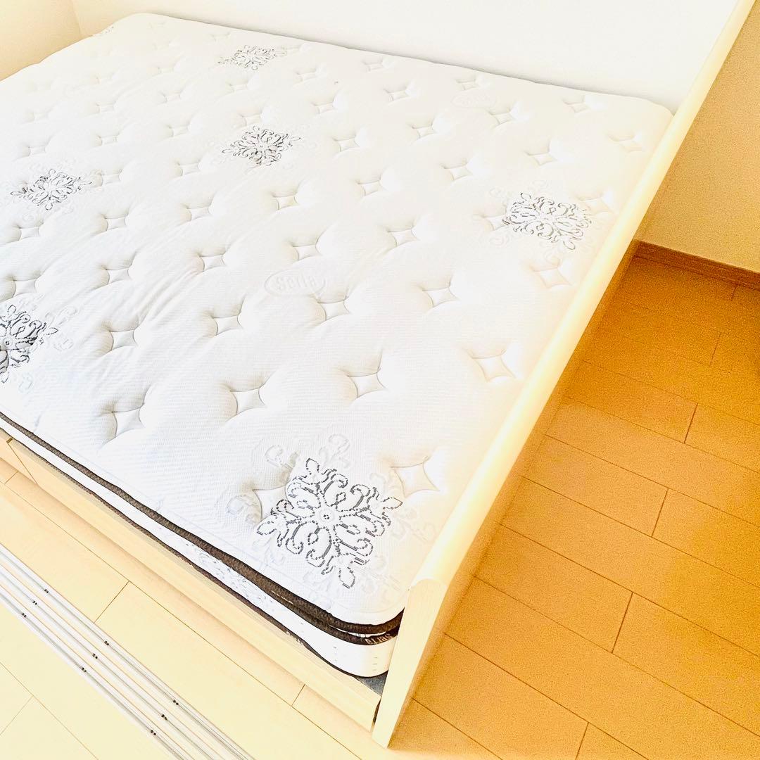 【美品】Serta サータ　マットレス　クイーン　Q2サイズ