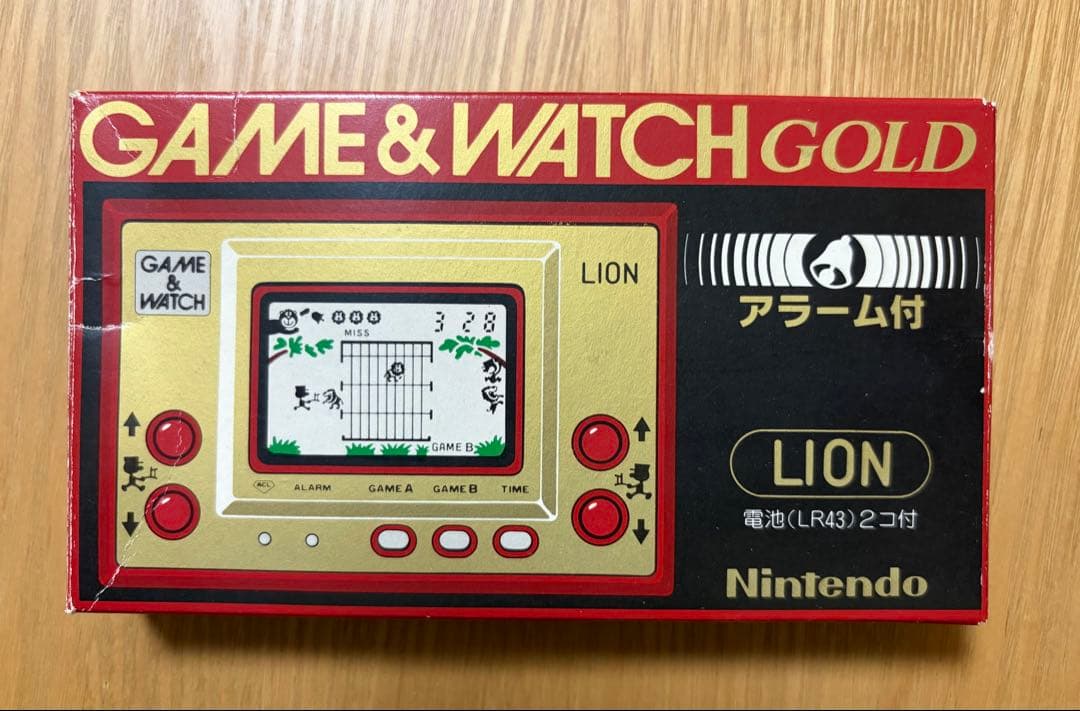 ゲーム&ウォッチ GOLD LION