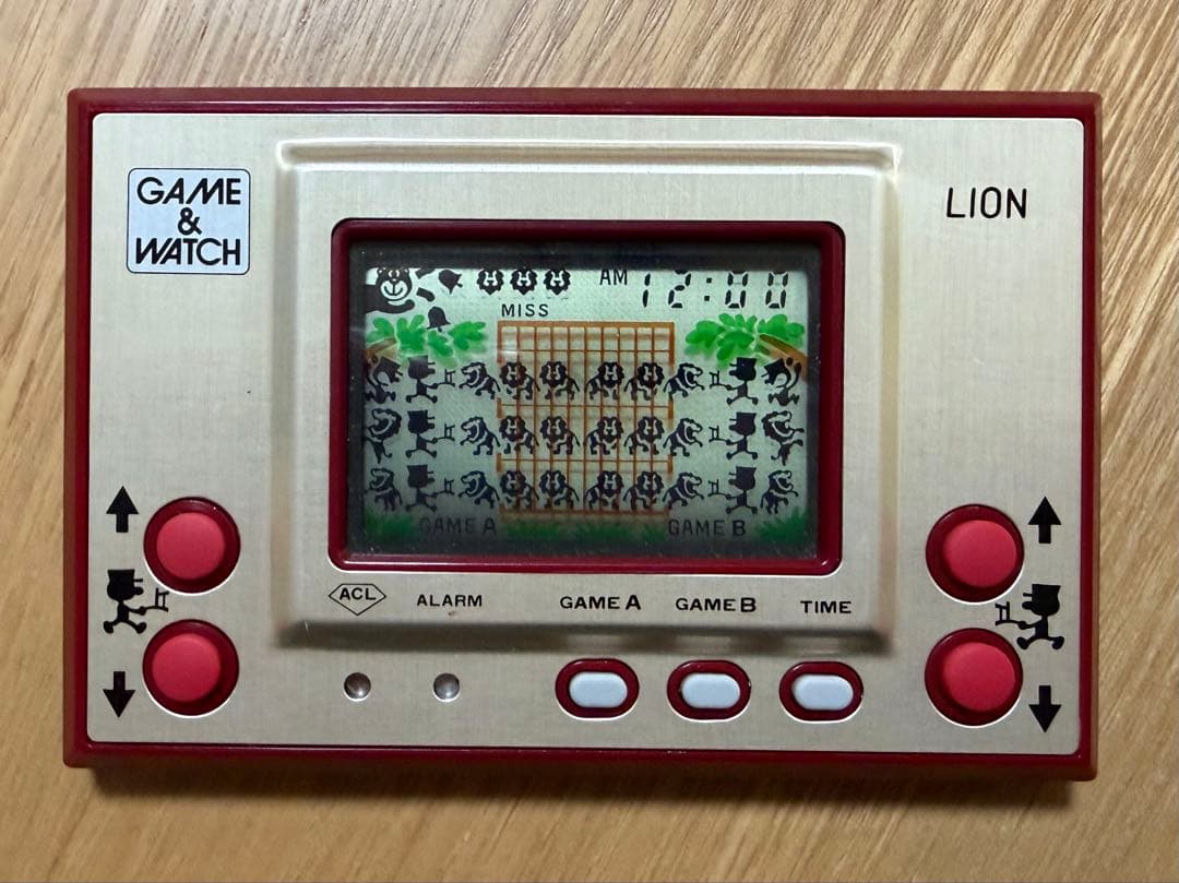 ゲーム&ウォッチ GOLD LION