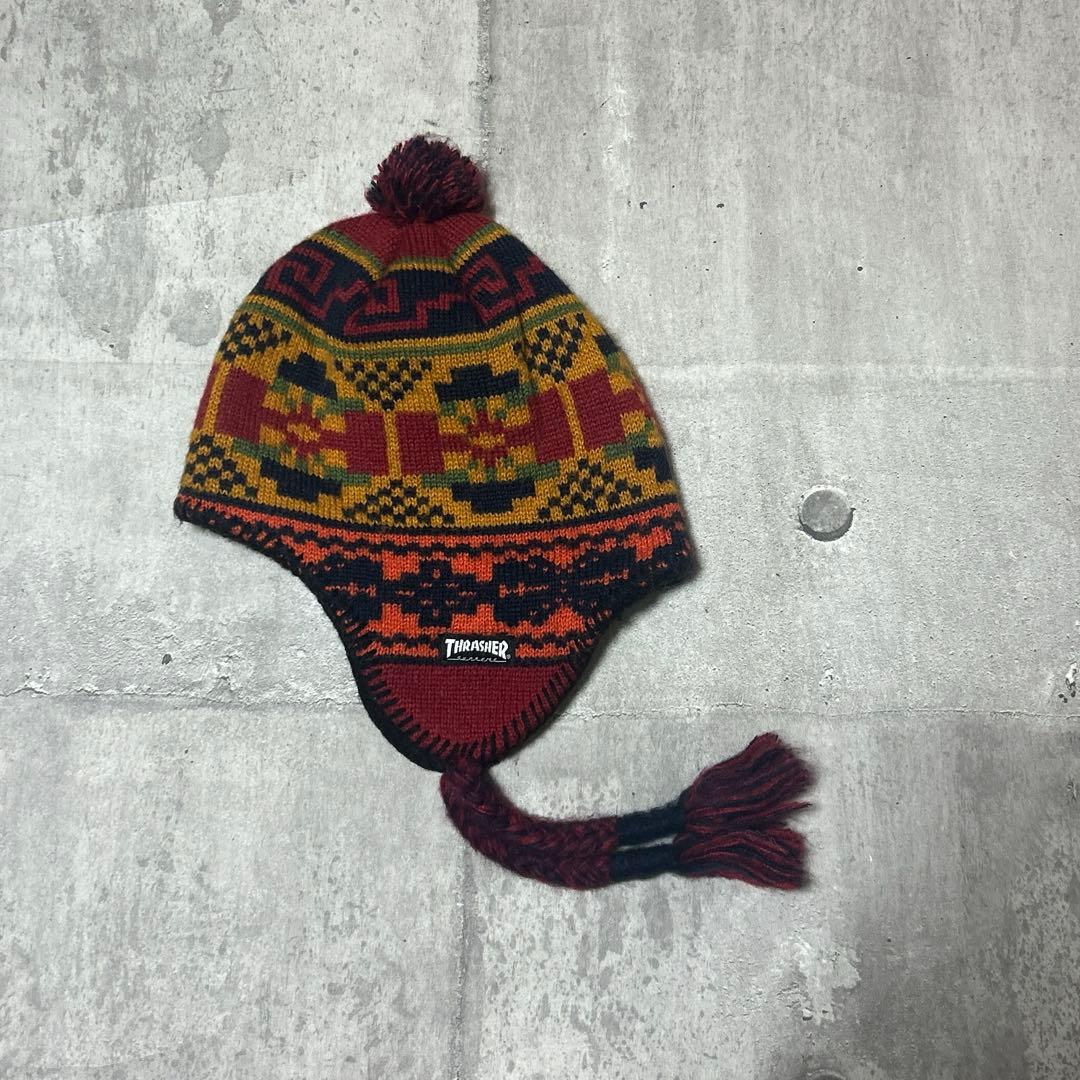 帽子 24FW Supreme x Thrasher Earflap Beanie