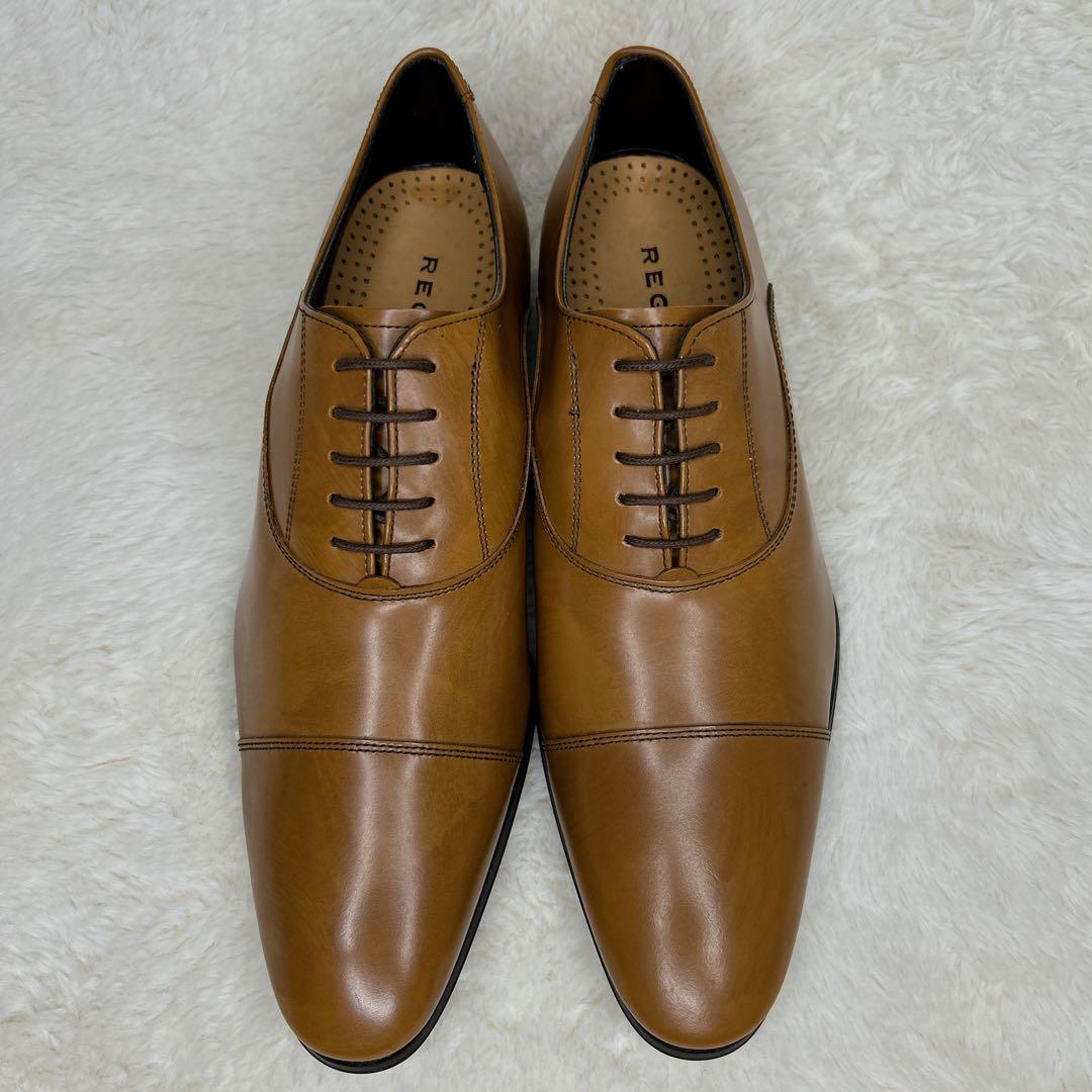 ✨極美品✨リーガル 011R ストレートチップ 内羽根 ライトブラウン 24.5