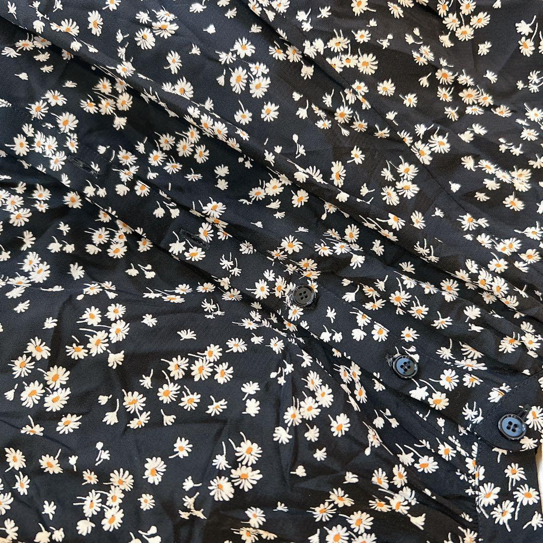 美品✨CELINE 花柄 長袖　ワンピース　春　夏　秋　デート　リゾート