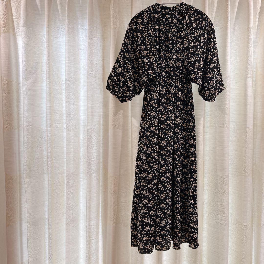 美品✨CELINE 花柄 長袖　ワンピース　春　夏　秋　デート　リゾート