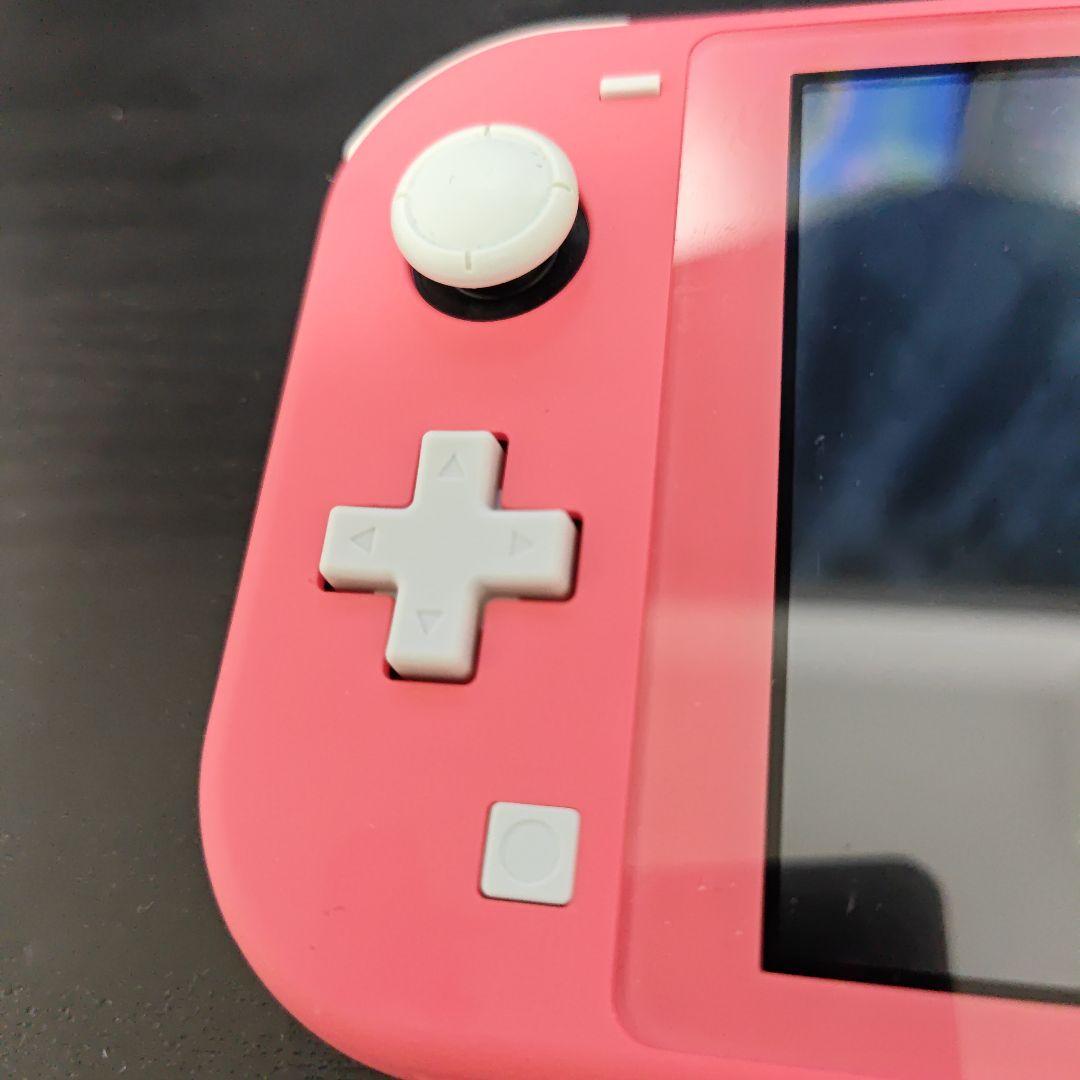 美品 Switch Lite コーラル