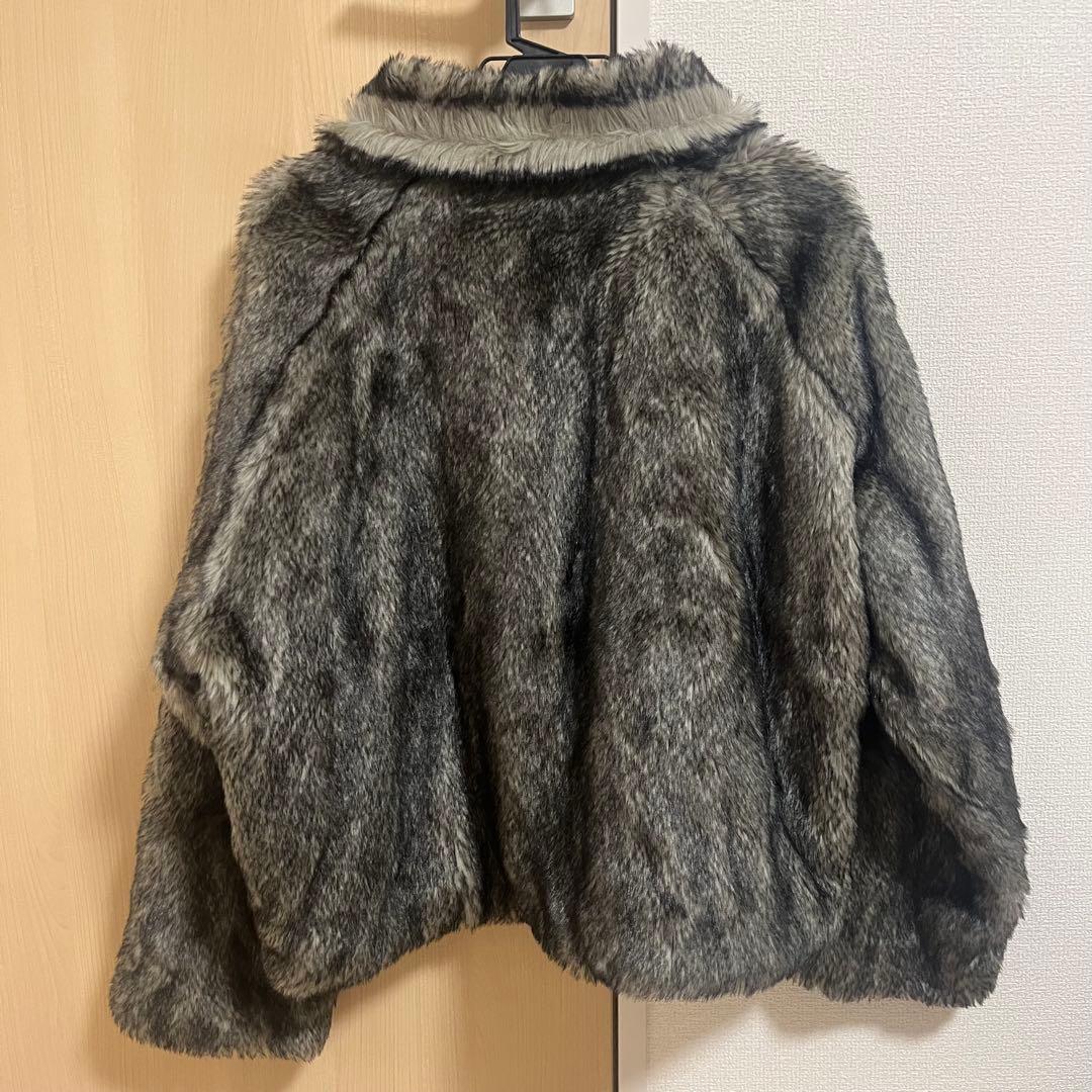 【美品】最安値　MURUA フェイクファージャケット　ファーブルゾン