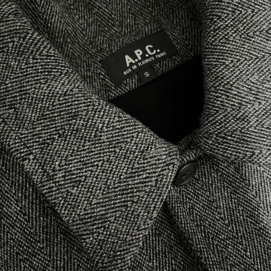 A.P.C. ツイードワークジャケット フランス製 アーペーセー　apc