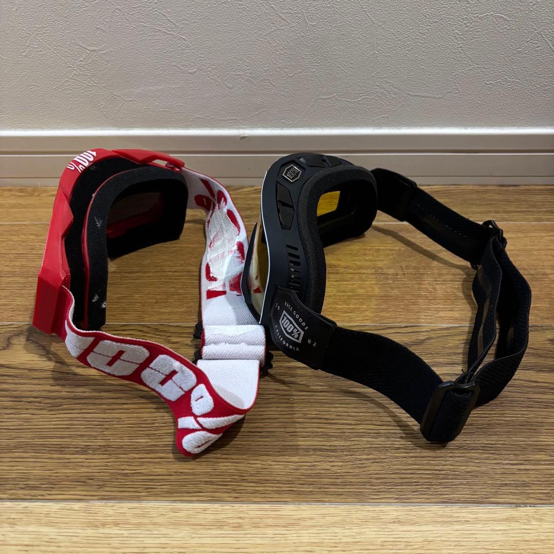 2回着用 SIMSON M50 Mサイズ 57-58cm ゴーグル100%