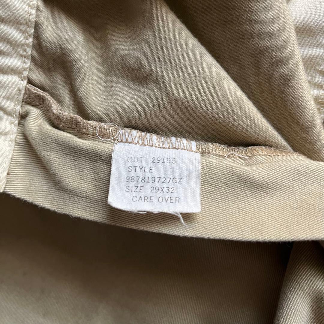 90s Polo ralph lauren チノ　2タック　プリーツ　ベージュ