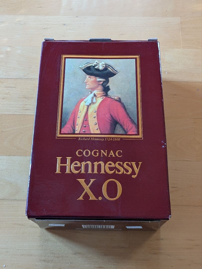 ヘネシー　コニャックX.O 金キャップ　未開封