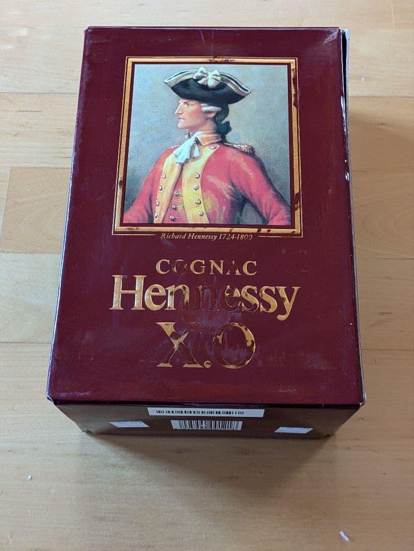 ヘネシー　コニャックX.O 金キャップ　未開封