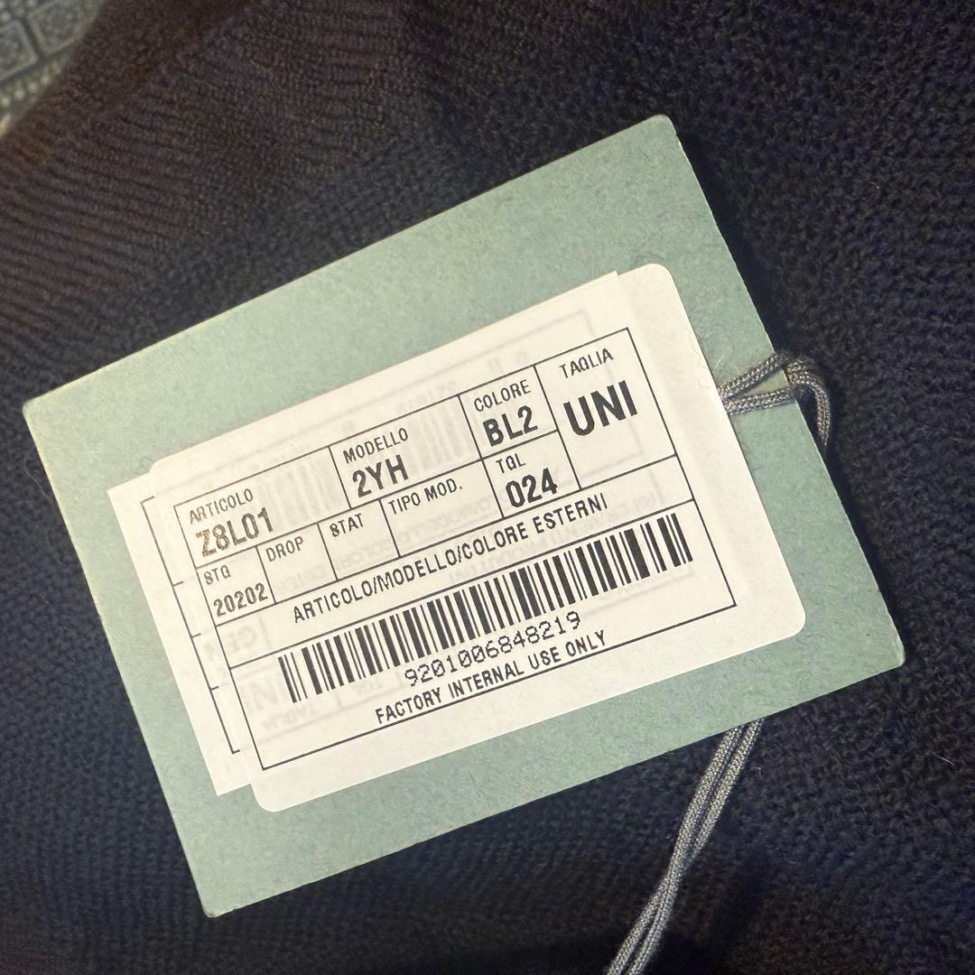 未使用 タグ付き ermenegildo zegna マフラー リバーシブル