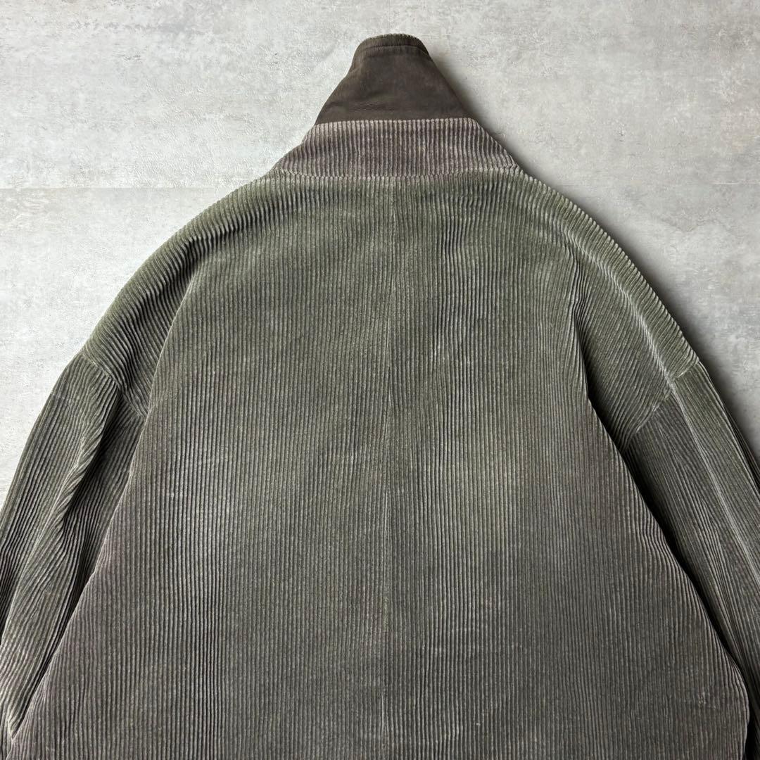 80s Burberry's バーバリー コーデュロイ 太畝 ハーフコート