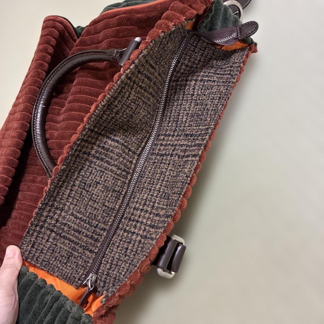 y*o様 ヴィンテージ etro エトロ バッグ コーデュロイ ビンテージ