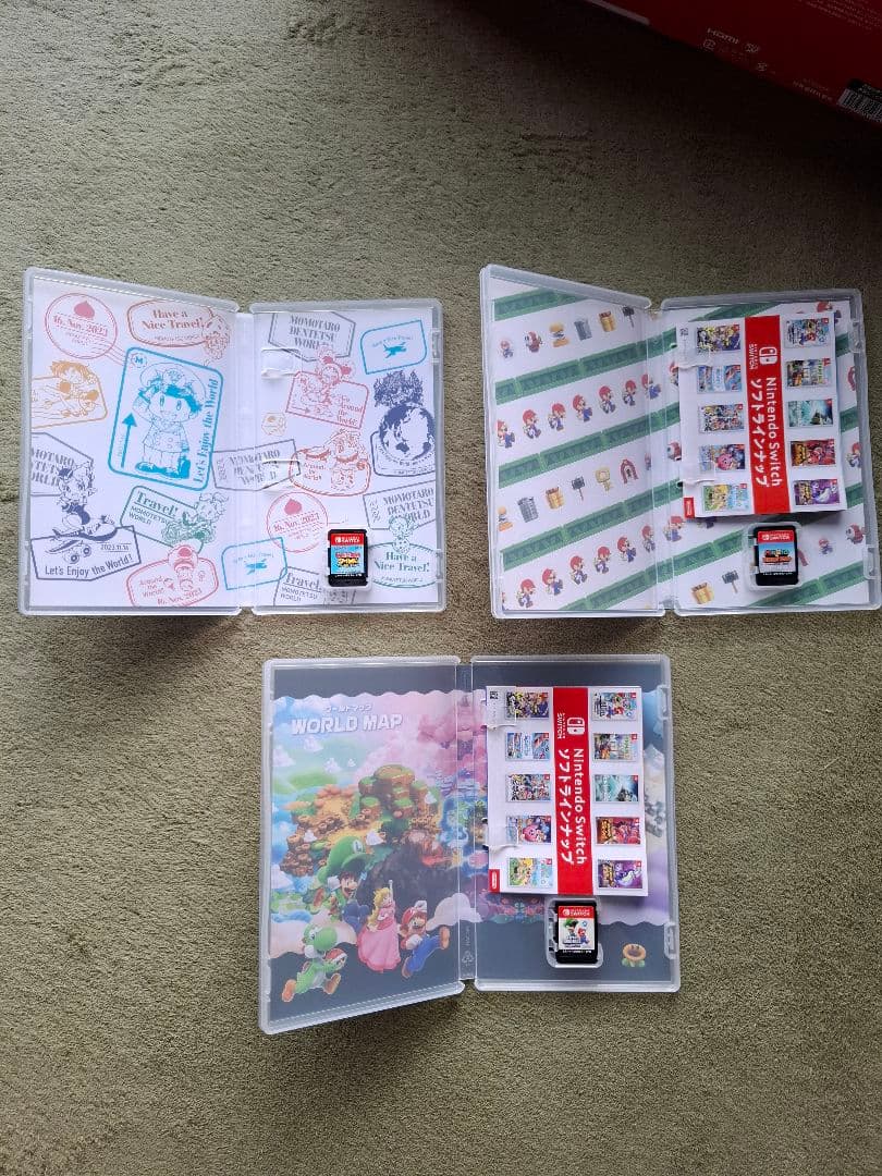 Nintendo Switch マリオレッド×ブルー本体 プロコン・ソフト3本