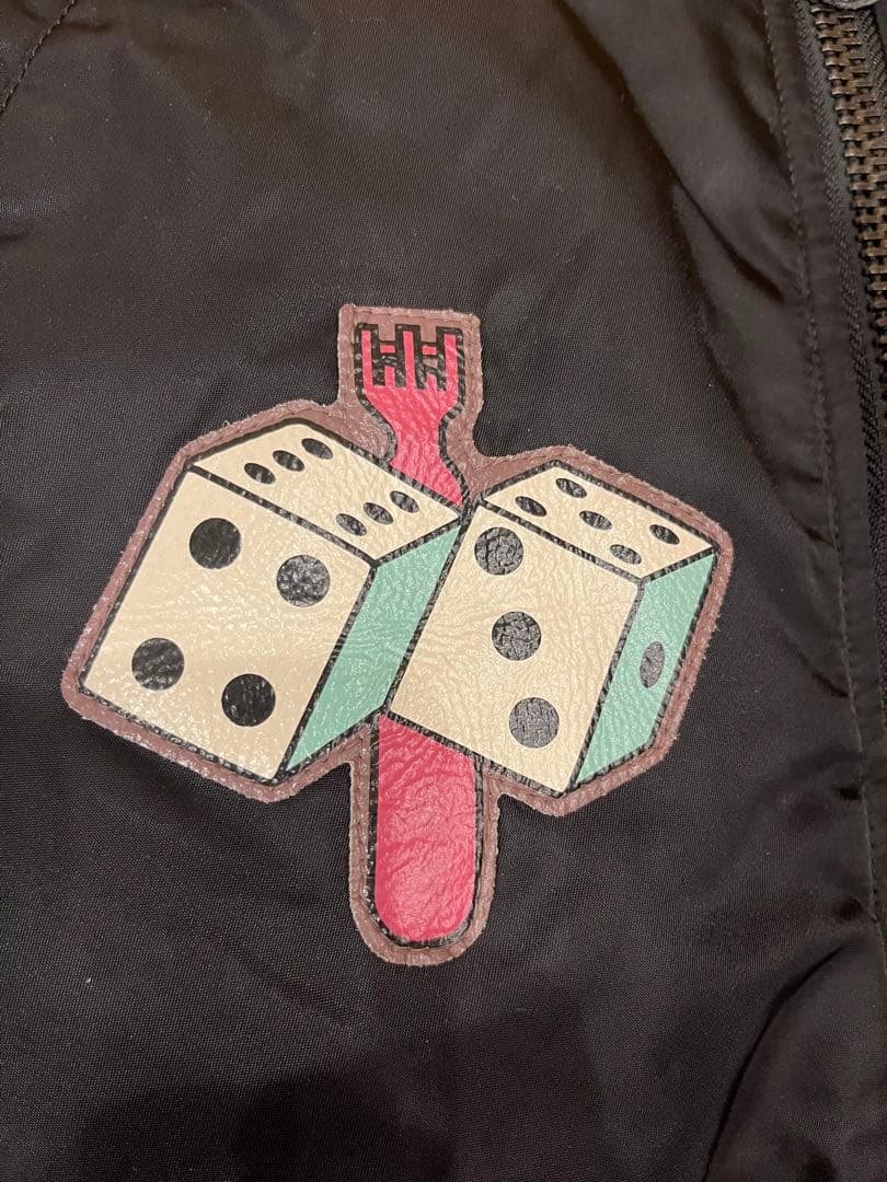 AVIREX MA-1ジャケット Lサイズ パッチ付き