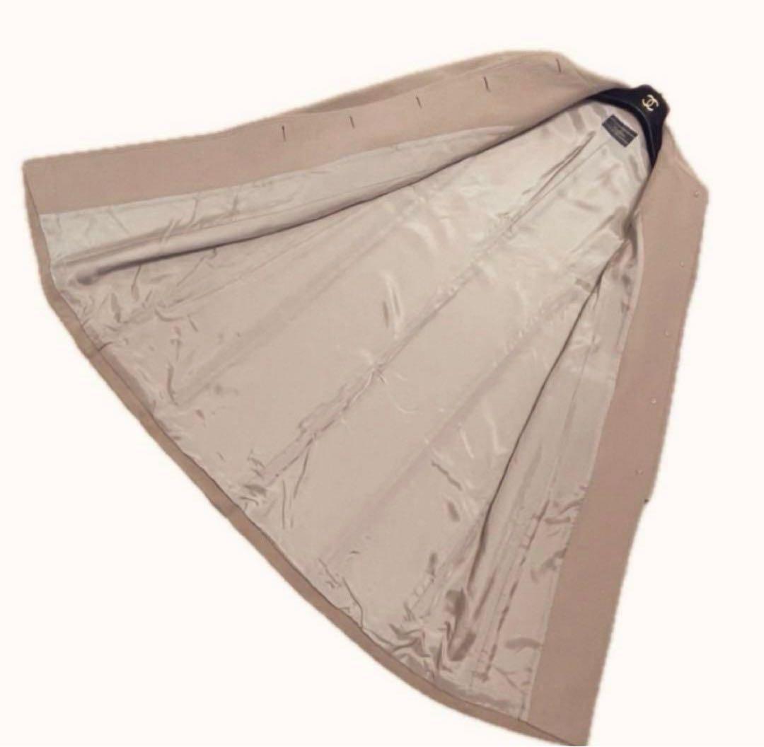 良品　Leilian カシミヤ100% ロングコート　シングルブレスト