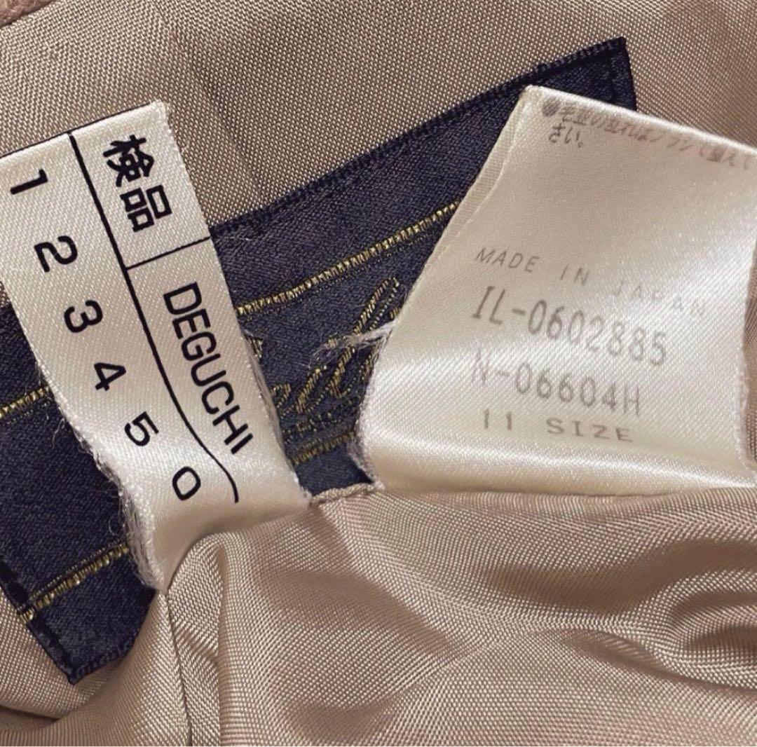 良品　Leilian カシミヤ100% ロングコート　シングルブレスト