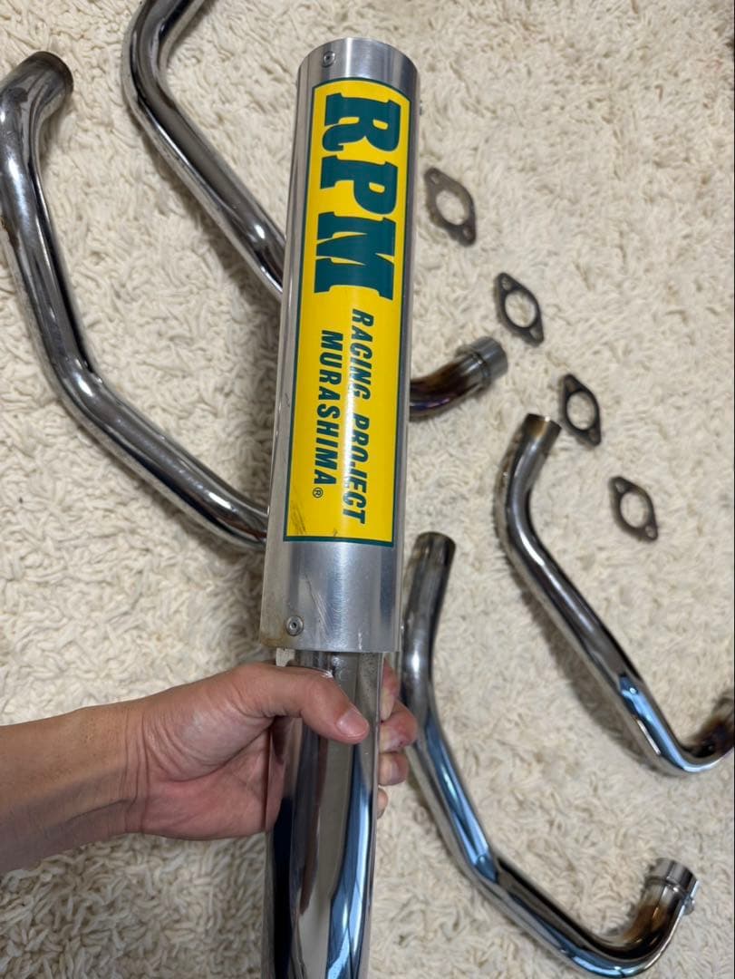 CB400sf nc39 RPM アーケードプロジェクト マフラー 本体