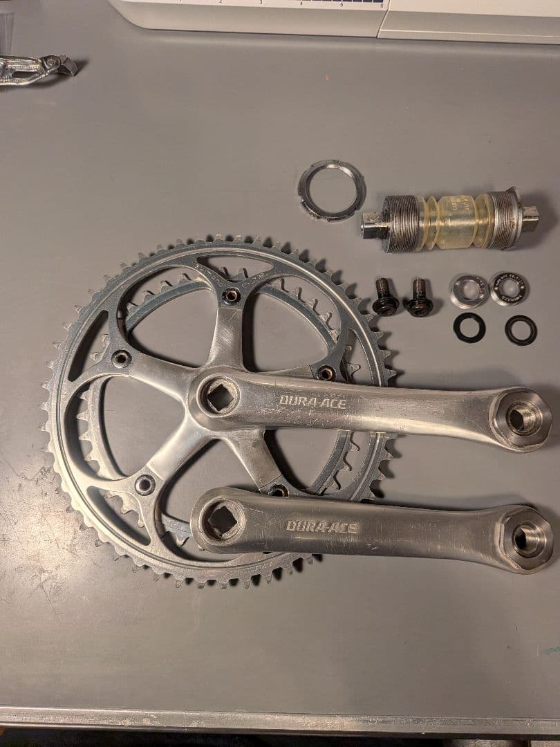 DURA-ACE EX7200　クランクセット ボトムブラケット付き