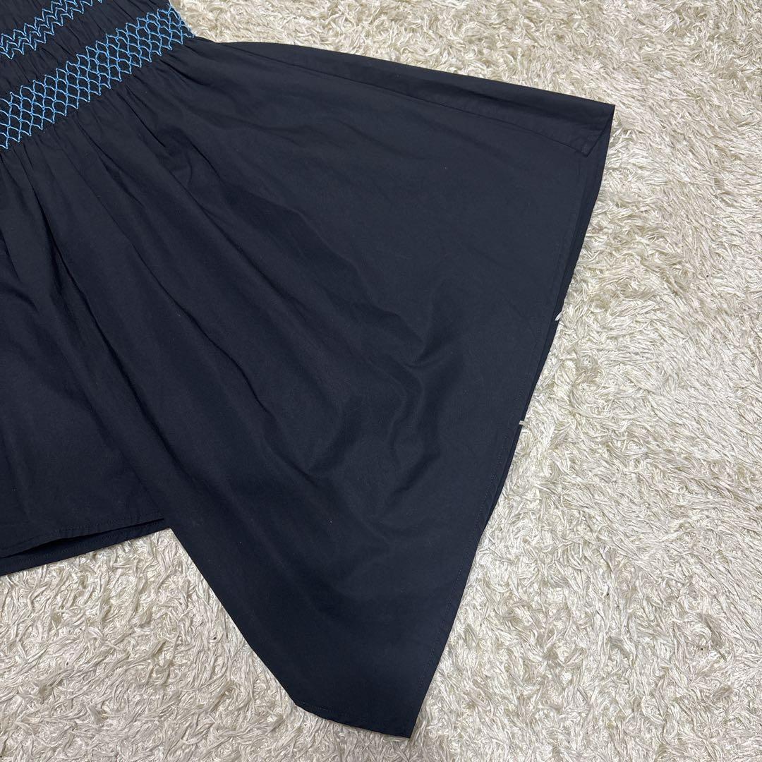 近年モデル エンフォルド スモッキングトップス　チュニック　アシメトリー　38