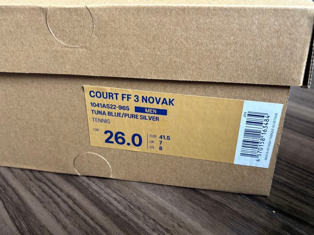 【限定品】新品未使用タグ付 asics Court FF3 / AC 26cm