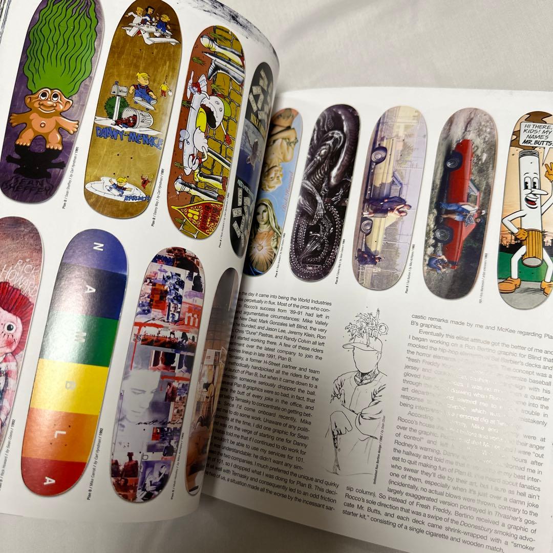 洋書 Disposable: A History of Skateboard Art