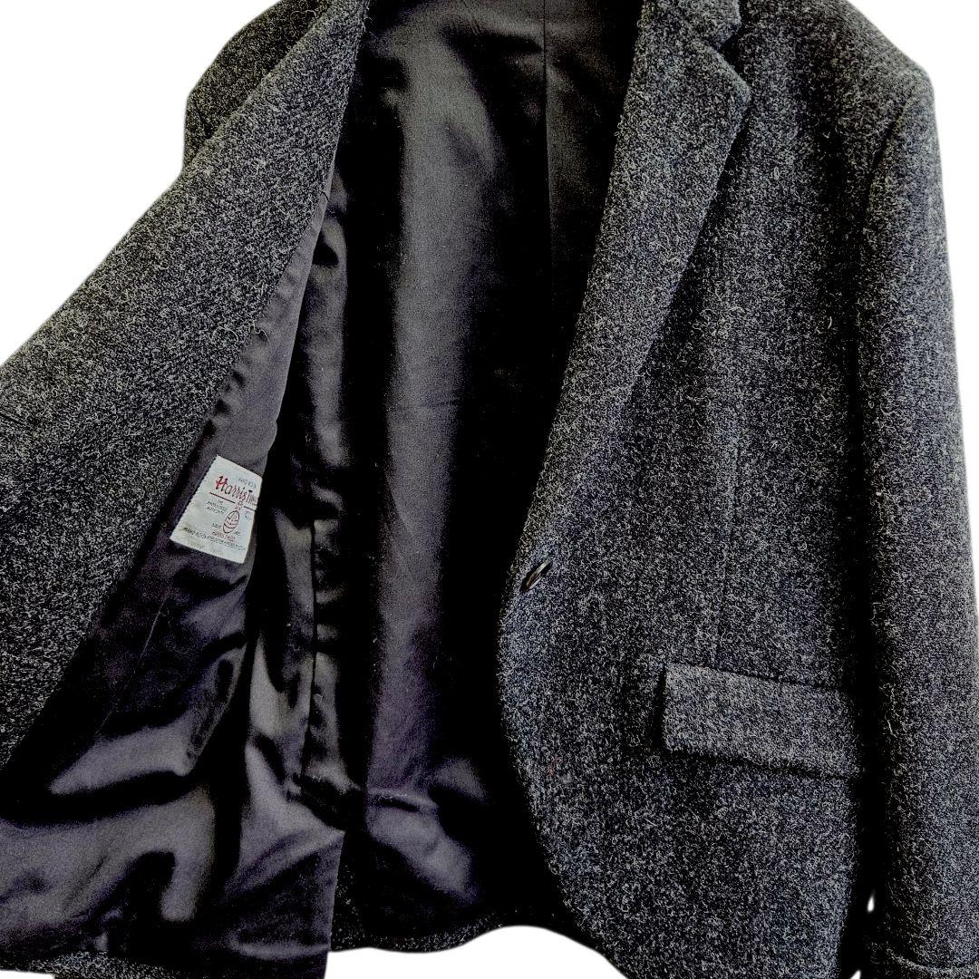 極美品 マーガレットハウエル ハリスツイード　テーラードジャケット L