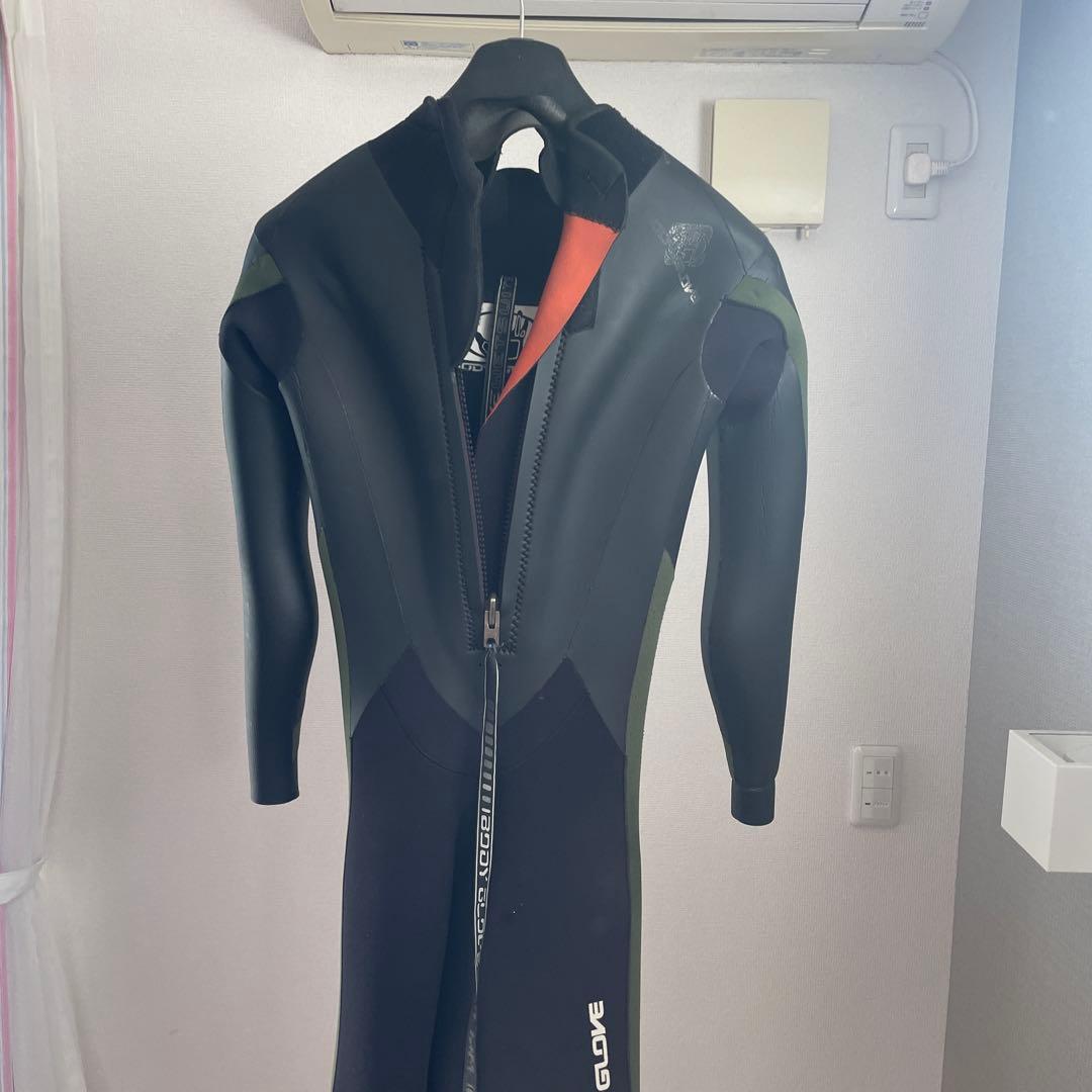 BODY GLOVE フルスーツ ブラック・グリーン　5mm サーフィン