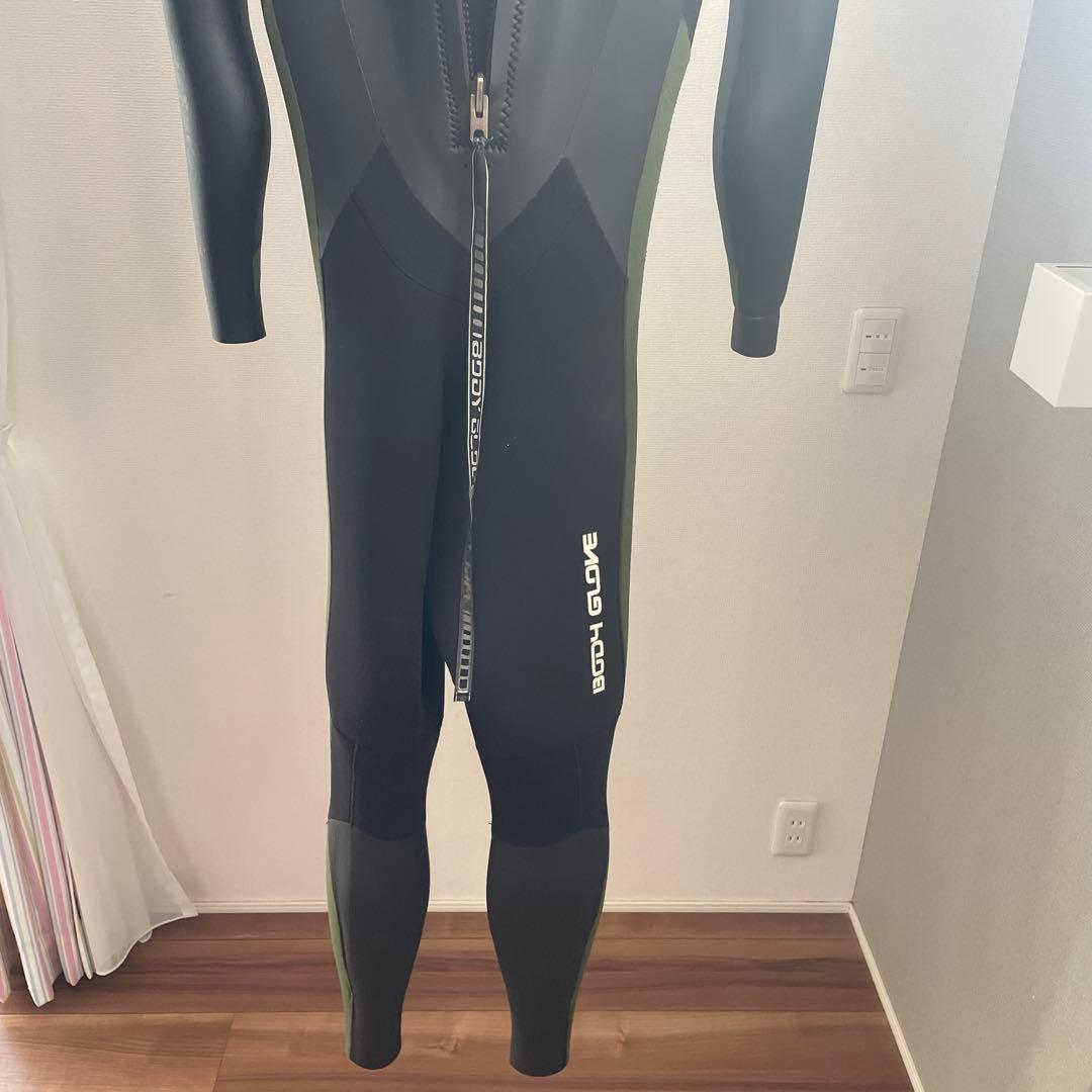 BODY GLOVE フルスーツ ブラック・グリーン　5mm サーフィン