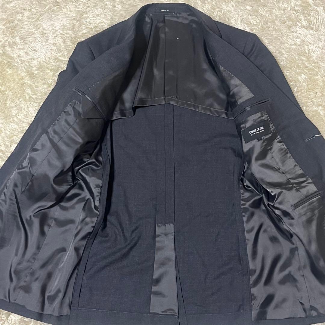 ✨新品✨ COMME CA ISM ビジネス イタリアンモデル ダークグレー L