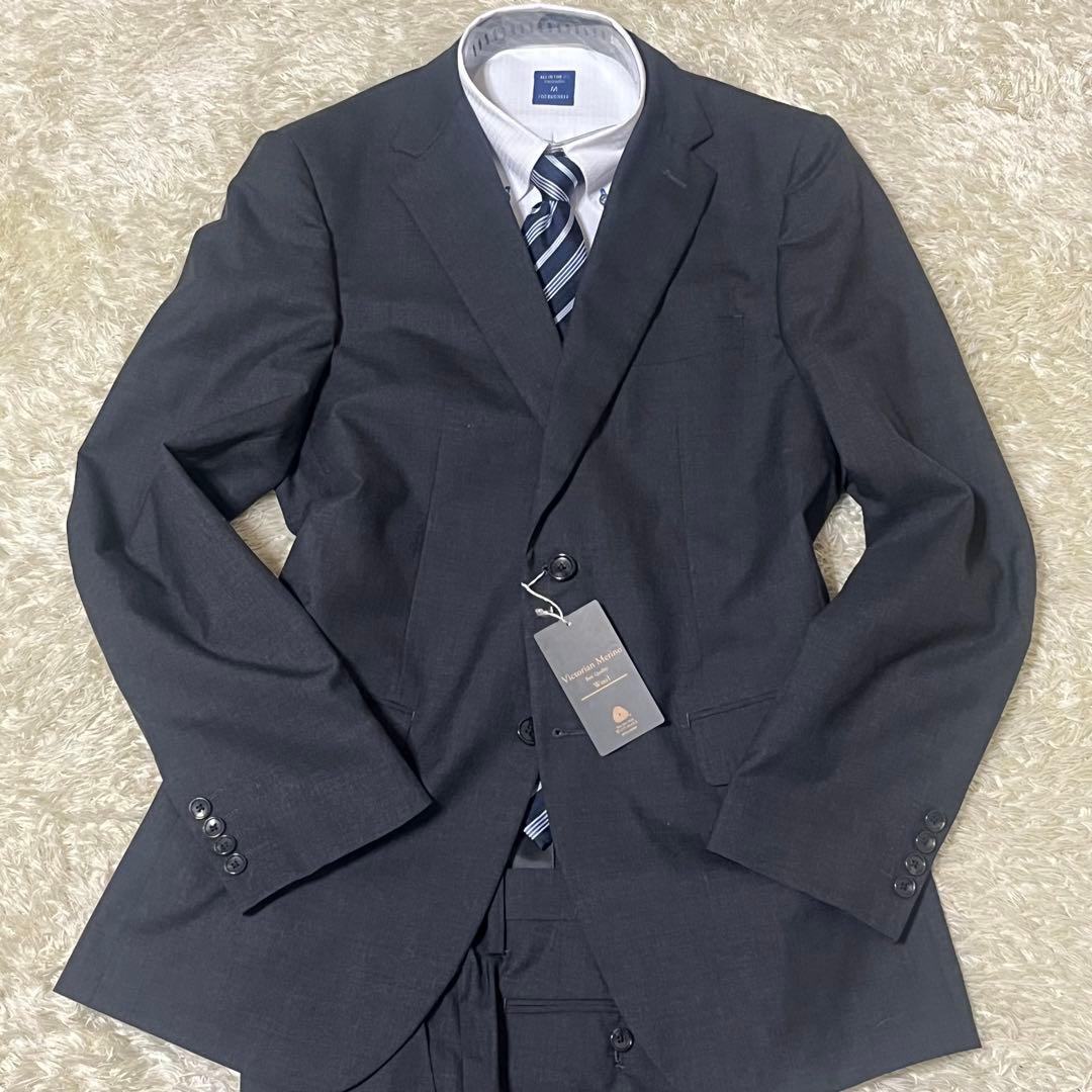 ✨新品✨ COMME CA ISM ビジネス イタリアンモデル ダークグレー L