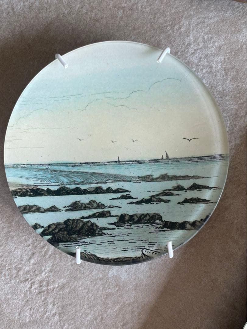 【JOHN DERIAN】デコパージュプレート The Shore