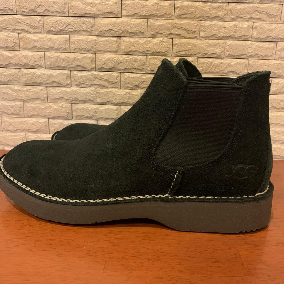 【新品・未使用】UGGアグ　サイドゴア　チェルシーブーツブラック　サイズ25cm