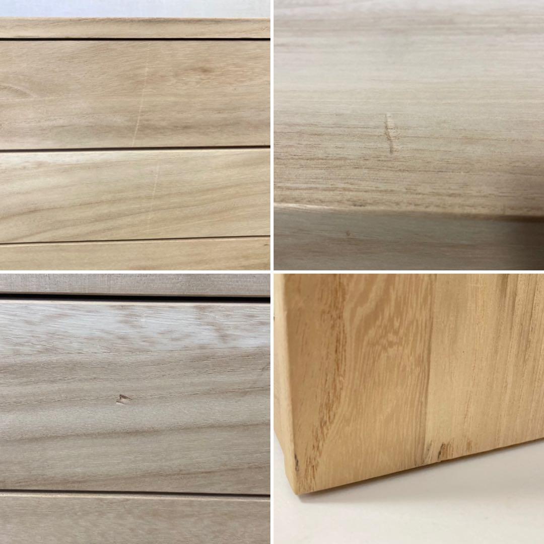 桐 引き出し 箪笥 衣装 ケース チェスト ４段 収納 和風 着物 衣類 木製