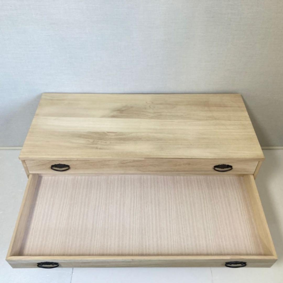 桐 引き出し 箪笥 衣装 ケース チェスト ４段 収納 和風 着物 衣類 木製